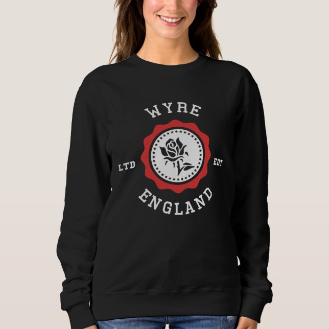 Camiseta WYRE England Rose Badge (Frente)