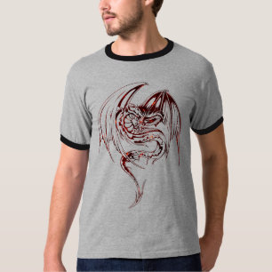Camiseta Wyvern Dragon São Criaturas Míticas Fantásticas T-