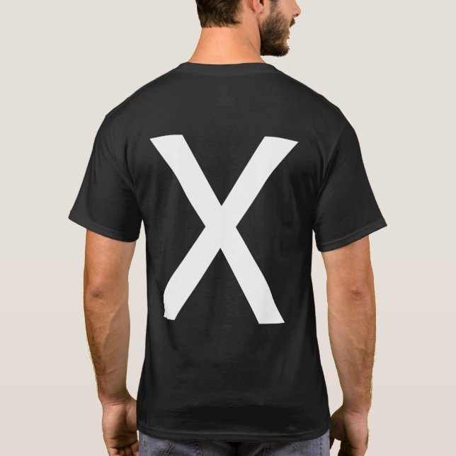 CAMISETA X (Verso)