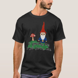 Camiseta x27Para me dar nome é amar o mex27 Gnome e cogumel
