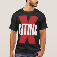 X Citando Estimulante Vermelho Branco - Letra Orig