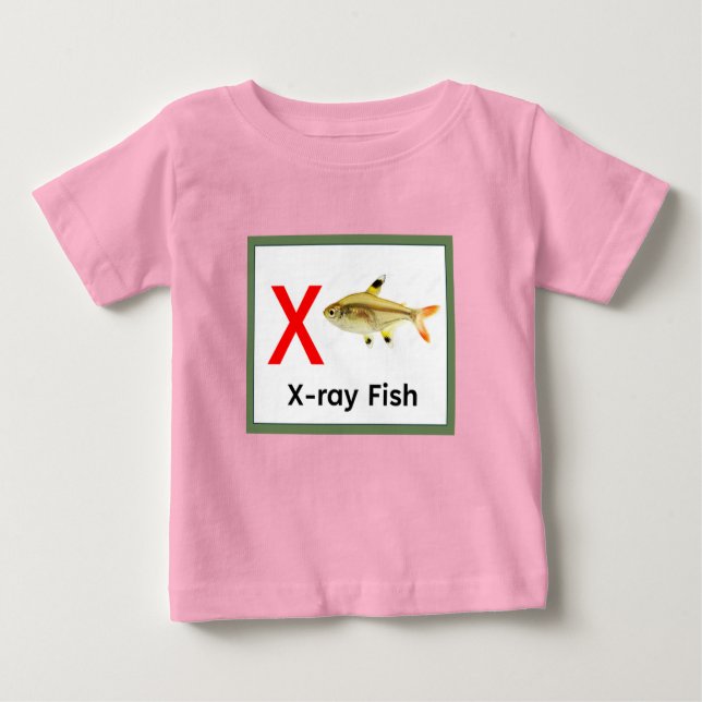 Camiseta X é para peixes de raios X (Frente)