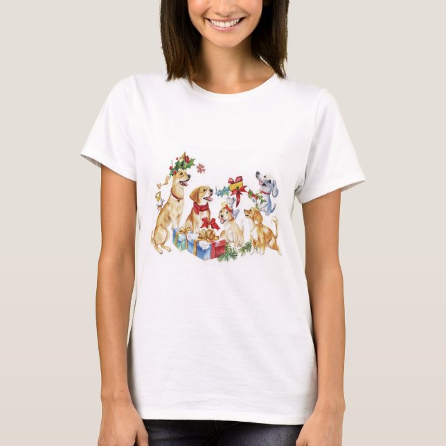 Camiseta x-mas animal (Frente)