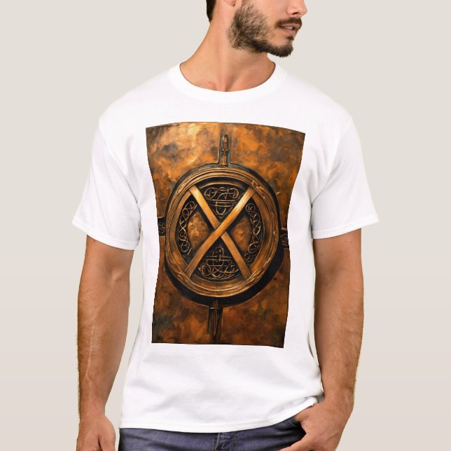 Camiseta X nome alfabético (Frente)