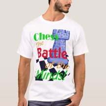 Camiseta Xadrez a Batalha das Mentes!