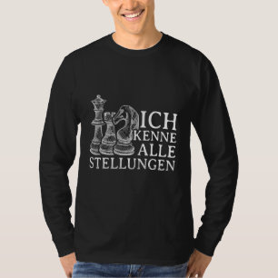 Camiseta Xadrez Conheço Todas As Posições De Xadrez