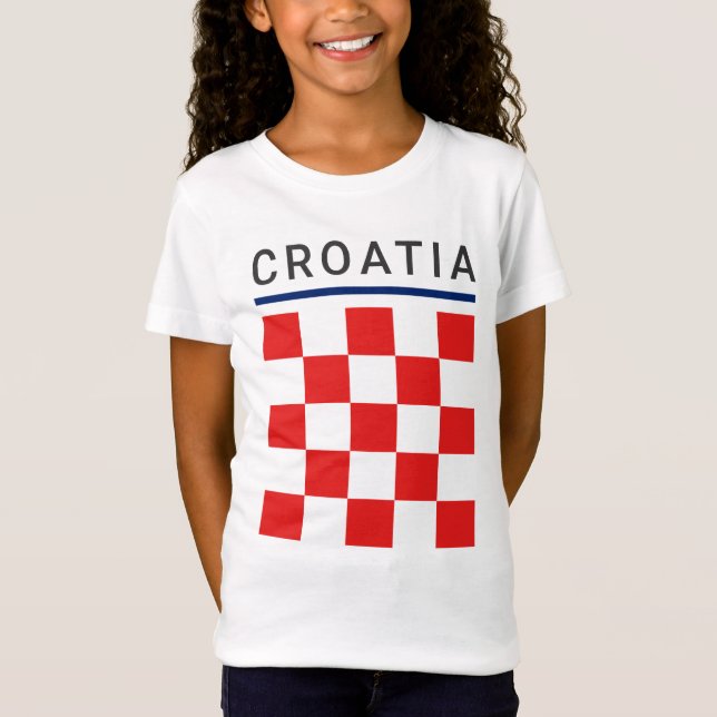 Camiseta Xadrez Croata (Frente)