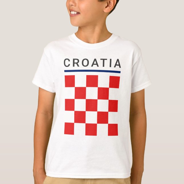 Camiseta Xadrez Croata (Frente)