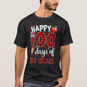Camiseta Xadrez De Buffalo 100 Dias Do Primeiro Grau 100 Di