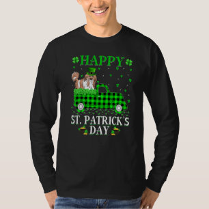 Camiseta Xadrez de Buffalo, Caminhão Verde Shih Tzu Rua de 