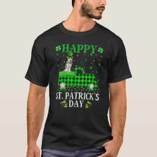 Camiseta Xadrez de Buffalo, Carro Verde, Rua de Cachorro Ma