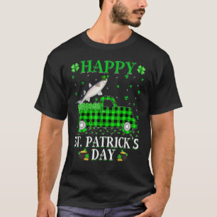Camiseta Xadrez de Buffalo Verde Caminhão Engraçado, Rua de