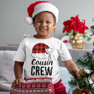Camiseta Xadrez de Natal do Cousin Crew Buffalo