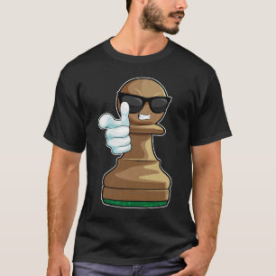 Camiseta Xadrez de Peão de Xadrez