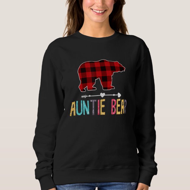 Camiseta Xadrez de Tia Bear Buffalo (Frente)