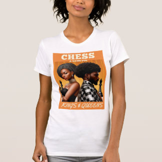 Camiseta Xadrez é a vida - Reis e Filas