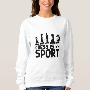 Camiseta Xadrez É Meu Esporte