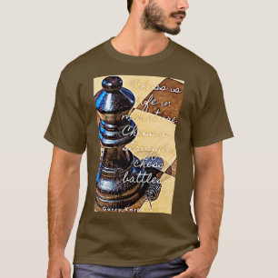CAMISETA XADREZ É VIDA NA MINIATURA