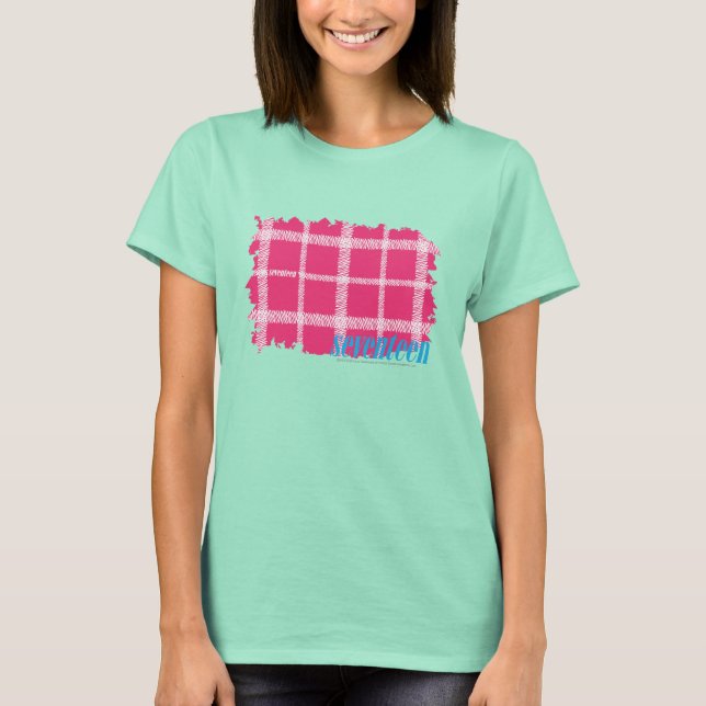 Camiseta Xadrez Magenta 4 (Frente)