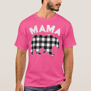 Camiseta Xadrez Negra E Branca De Búfalo, Natal