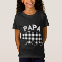 Xadrez Negra E Búfalo Branco Papá Bear Natal