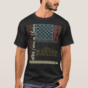 Camiseta Xadrez, Nunca Perder Que Ganhe Ou Aprenda