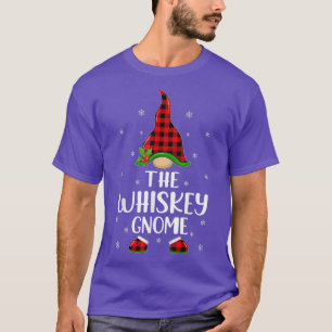 Camiseta Xadrez Red Buffalo Correspondendo Ao Gnomo Whiskey