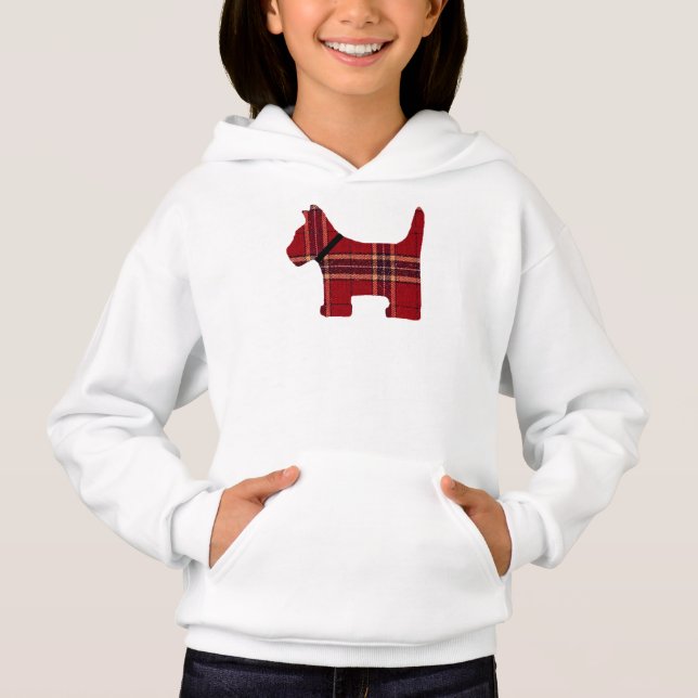 Camiseta Xadrez Scotty Dog Sweatshirt (Frente)