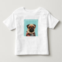 Xadrez Shirt Pug