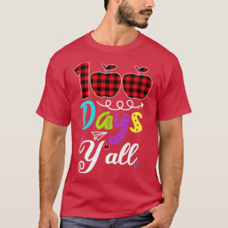 Camiseta Xadrez Vermelha 100 Dias Yx27Todos Engraçados 100º