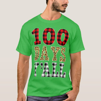 Camiseta Xadrez Vermelha 100 Dias Yx27Todos Engraçados 100º