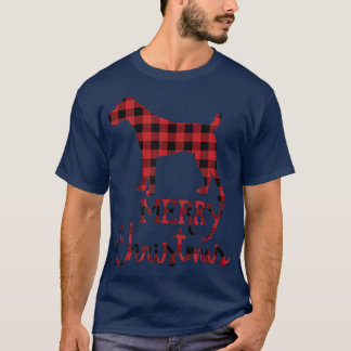 Camiseta Xadrez Vermelha Da Família De Fatos De Natal Do Te