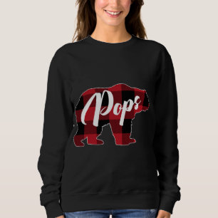 Camiseta Xadrez Vermelha Engraçado, Roupa do Urso Buffalo, 