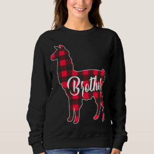 Camiseta Xadrez Vermelha, Irmão Llama, família de Natal