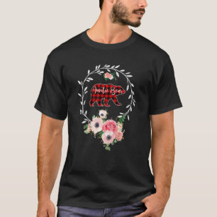 Camiseta Xadrez Vermelha Pajama, Família Bear Xmas