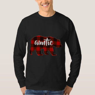 Camiseta Xadrez Vermelha Tia Buffalo Matando Família Pajama