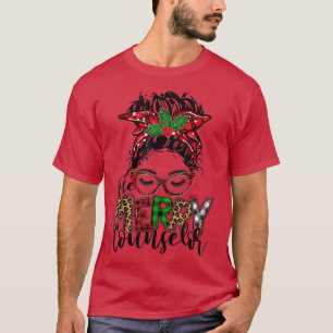 Camiseta Xadrez Vermelha Um Conselheiro Feliz Mensageiro de