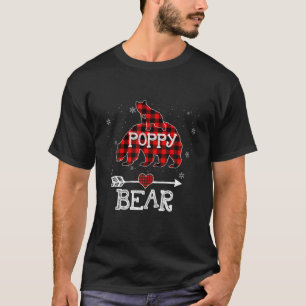 Camiseta Xadrez Vermelha Ursinho Ursinho Correspondente Paj