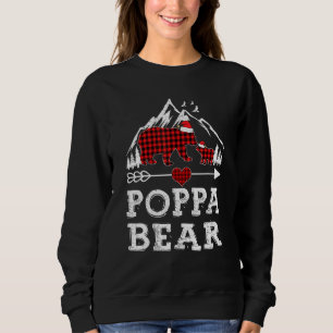 Camiseta Xadrez Vermelha Urso Poppa Correspondente à Famíli