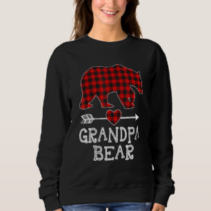 Camiseta Xadrez Vermelha Vovô Urso Correspondente à Família