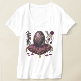Camiseta Xadrez Xeque-Mate Dragão Gótico
