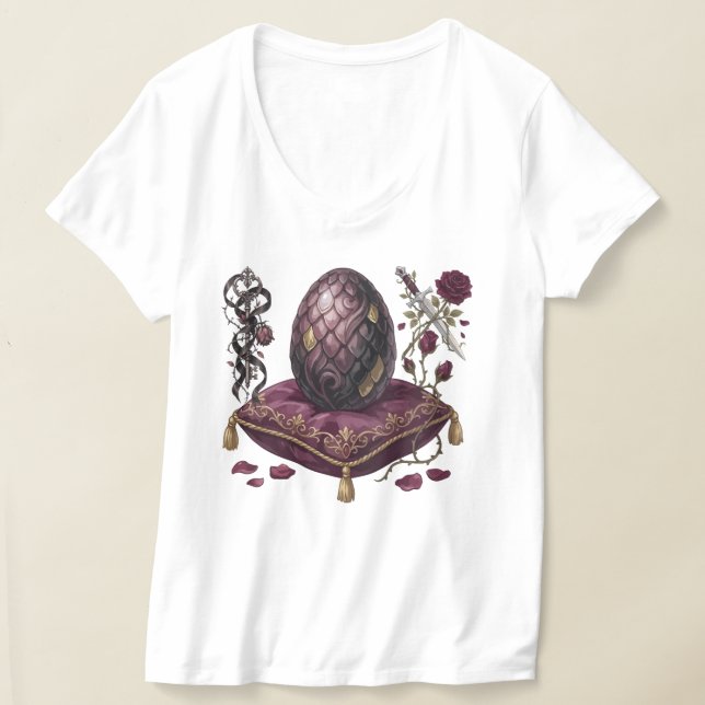 Camiseta Xadrez Xeque-Mate Dragão Gótico  (Postura )