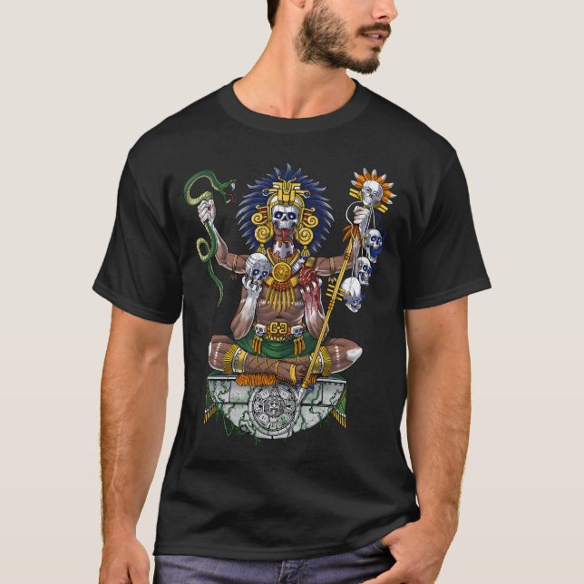 Camiseta Xamã Asteca (Frente)