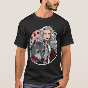Camiseta Xamã Lobo