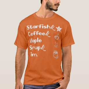Camiseta Xarope De Amido E Café E Amêijoa