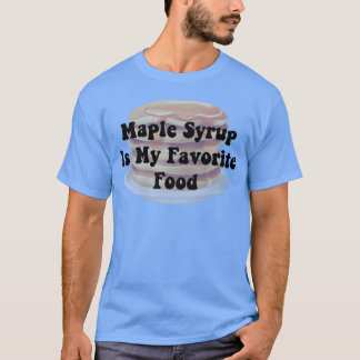 Camiseta Xarope de Bordo É Minha Comida Favorita amigo