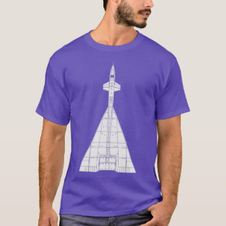 Camiseta XB70 Valkyrie da América do Norte 