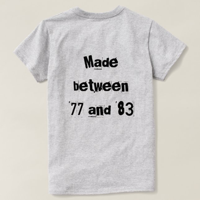 Camiseta Xennial (Verso do Design)