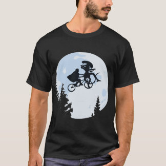 Camiseta Xenomorph ET retrô família vintage