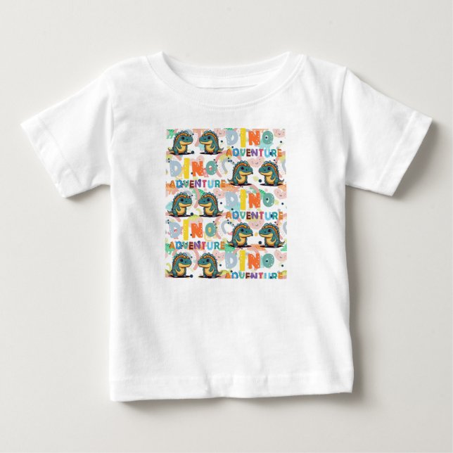 Camiseta Xenotarsourus dinossaur Adventure (Frente)